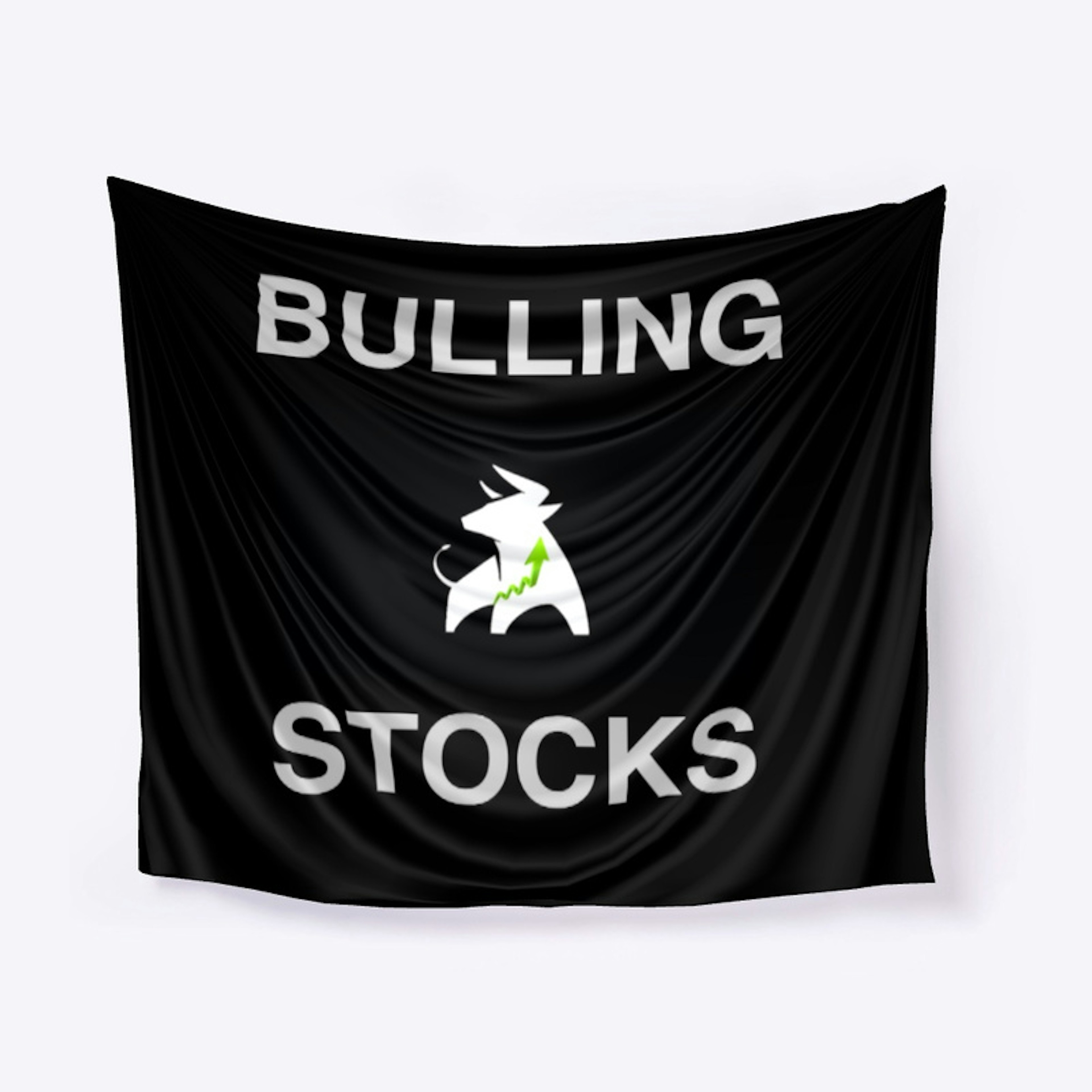 Bulling Stocks Flag(black)